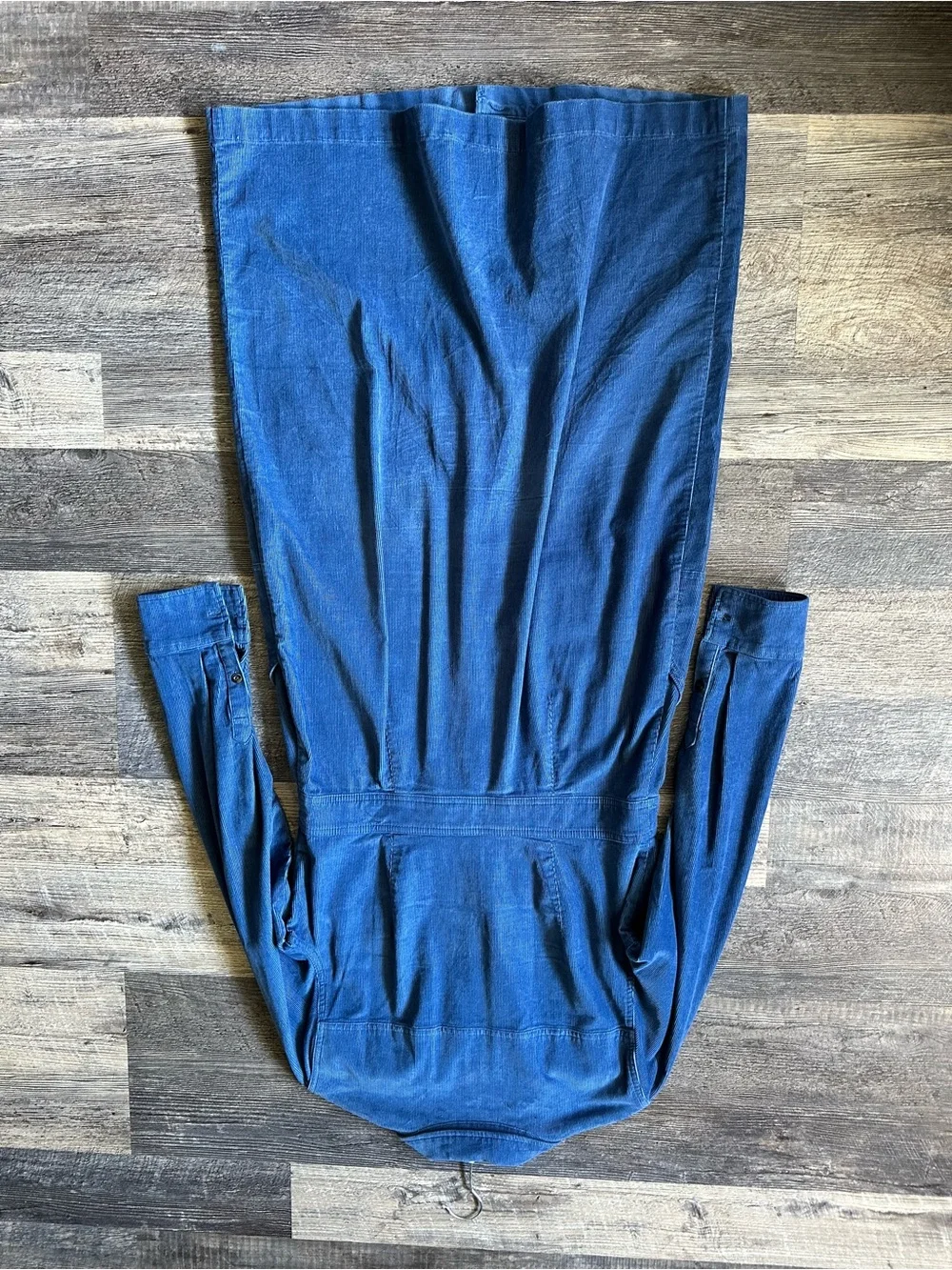 Boden Navy Button-Front Long Sleeve Midi Dress - Picture 6 of 10